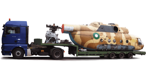 аренда трала для перевозки вертолетов